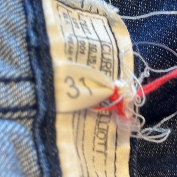 Current Elliott new nwt The Stove Pipe mid rise straight leg $252 size 31 - Picture 16 of 16